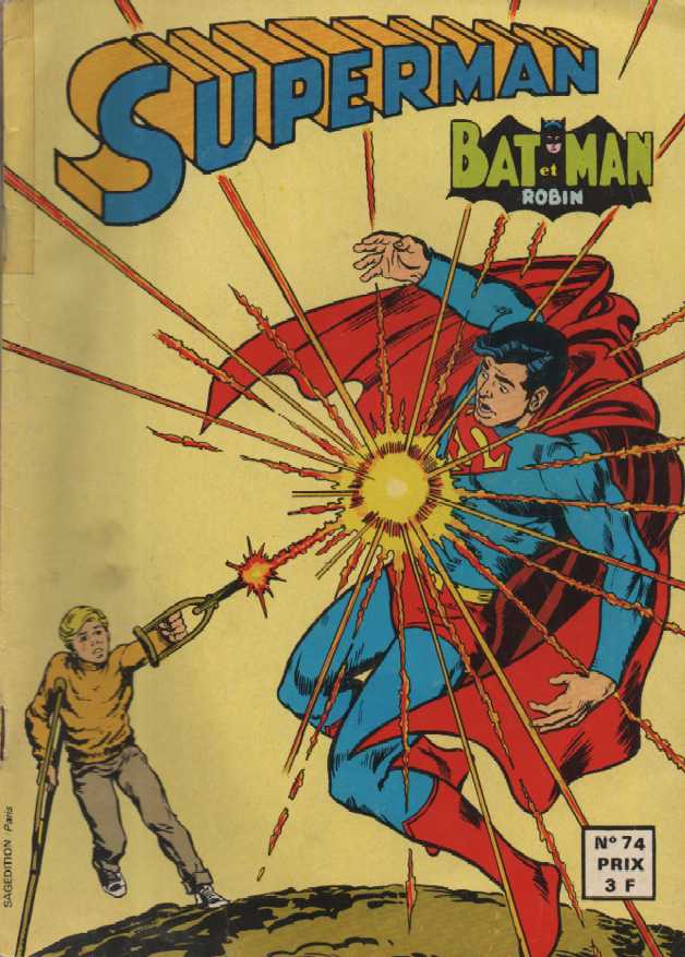 Scan de la Couverture Superman Batman Robin n 74
